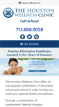 Mobile Screenshot of houstonwellnessclinic.com